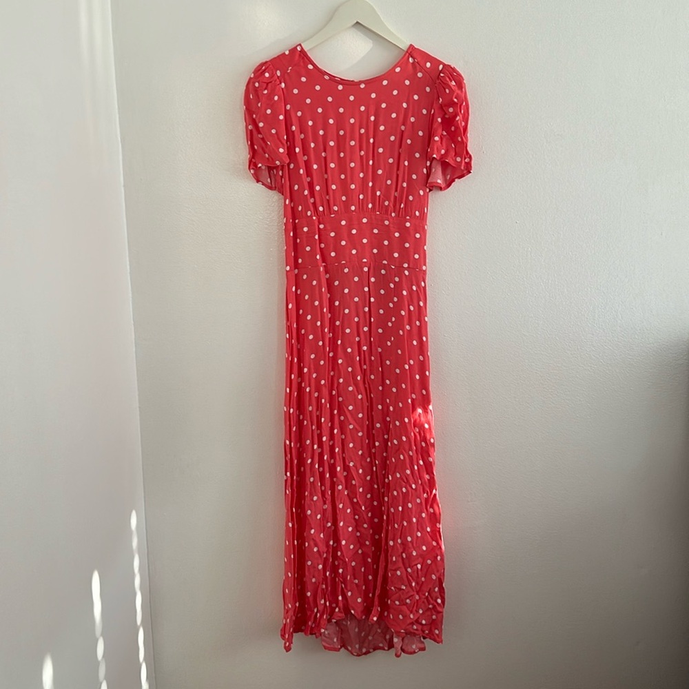 Aline dress with slit